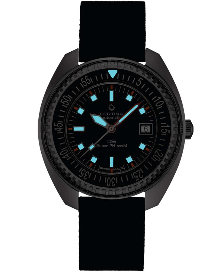 Часы Certina DS SUPER PH1000M C024.907.18.051.00 — мужские, черный