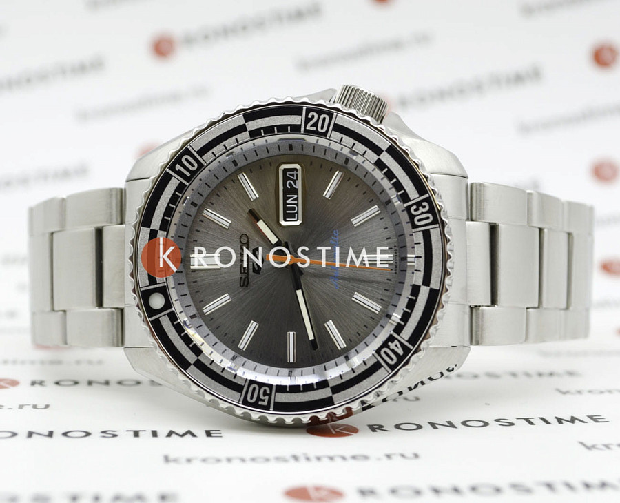 Часы Seiko 5 Sports SRPK09K1 — механические, сталь металл