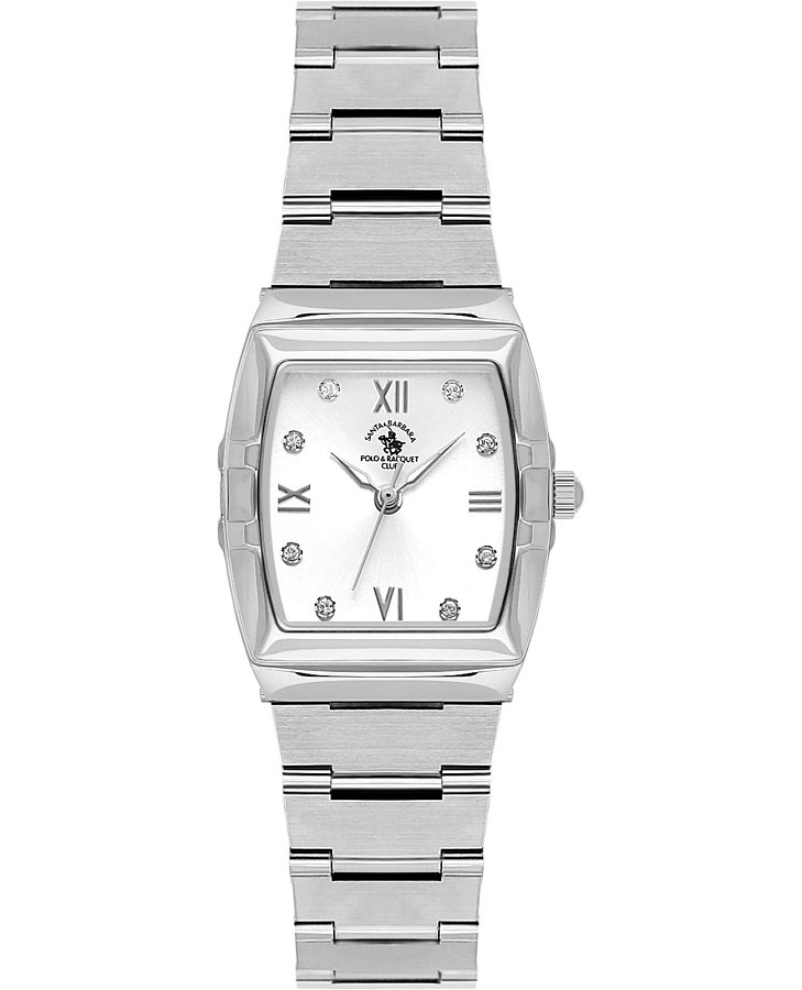 Часы Santa Barbara Polo & Racquet Club Unique SB.1.10624-1 — женские, белый