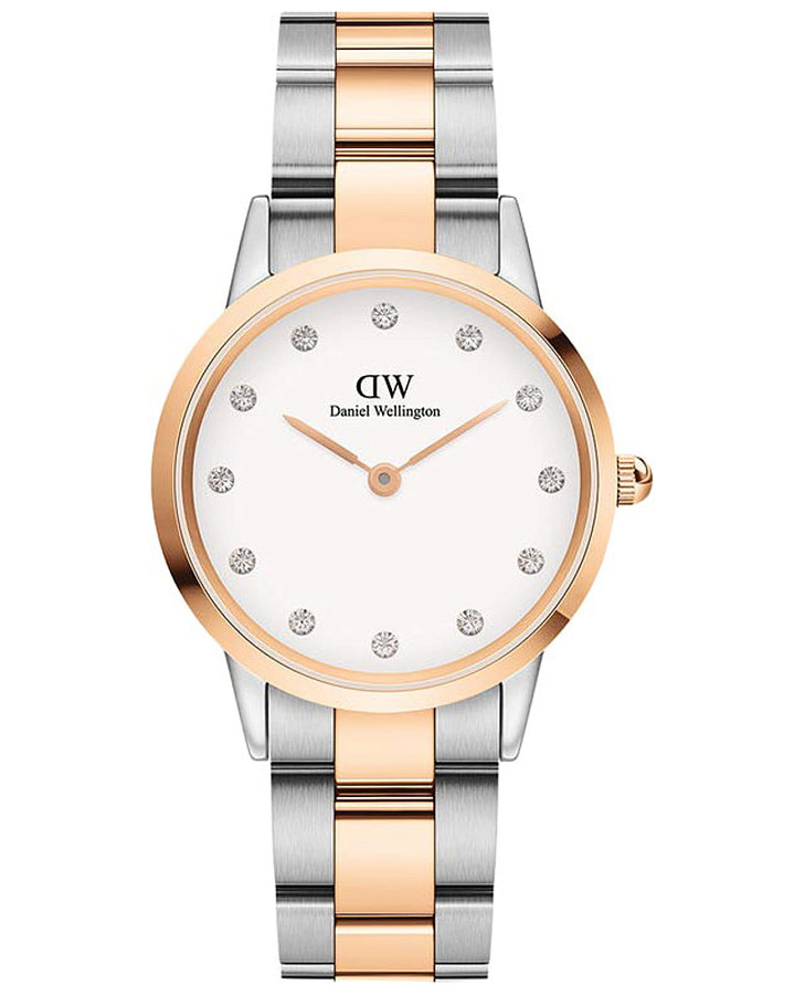 Часы Daniel Wellington Iconic Link Lumine DW00100358 — женские, белый