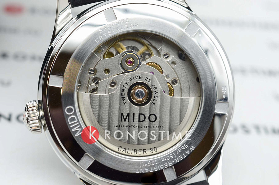 Часы Mido Multifort Patrimony M040.407.16.060.00 — мужские, кожаный