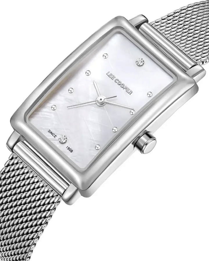 Часы Lee Cooper LC08076.320 — кварцевые, металл суперметалл