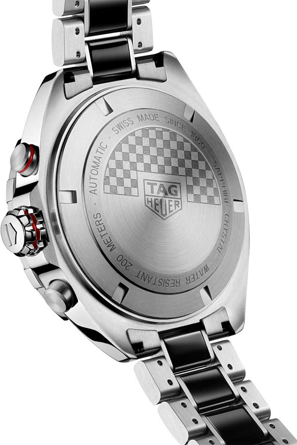 Часы TAG Heuer Formula 1 Chronograph CAZ2012.BA0970 — мужские, сталь + керамические вставки