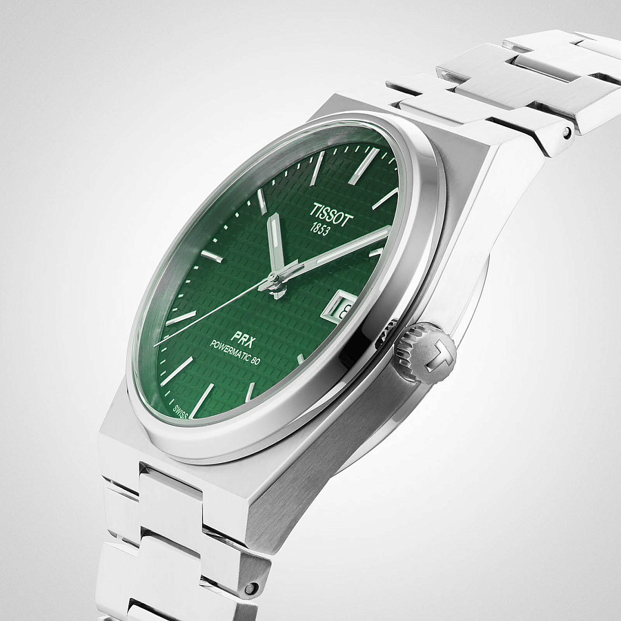 Часы Tissot PRX T137.407.11.091.00 — металл сталь, Швейцария