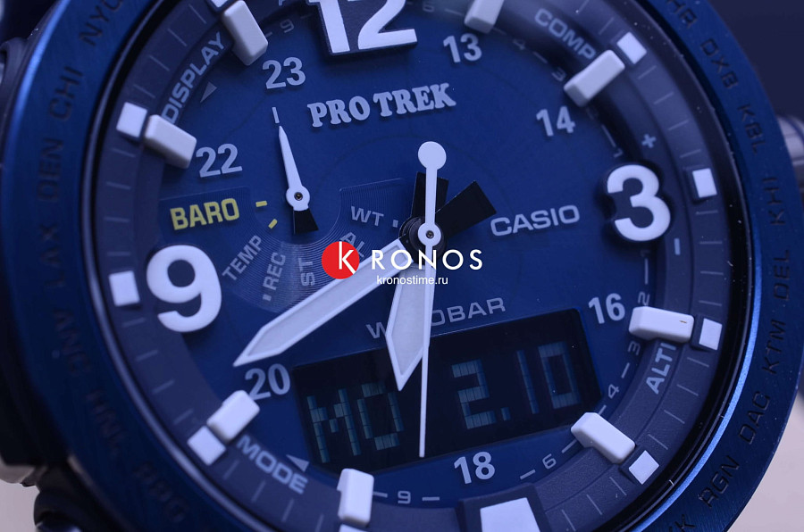 Часы Casio Pro Trek PRG-600YB-2 — артикул PRG-600YB-2ER, мужские