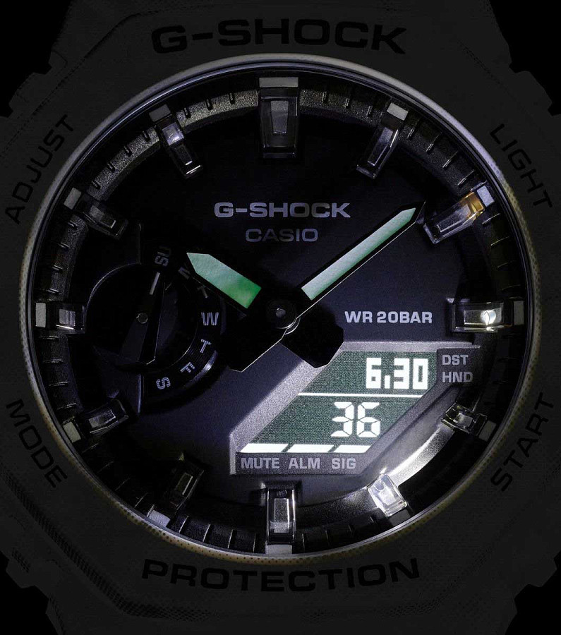 Часы Casio G-Shock Frozen Forest GAE-2100GC-7AER — Япония, электронные