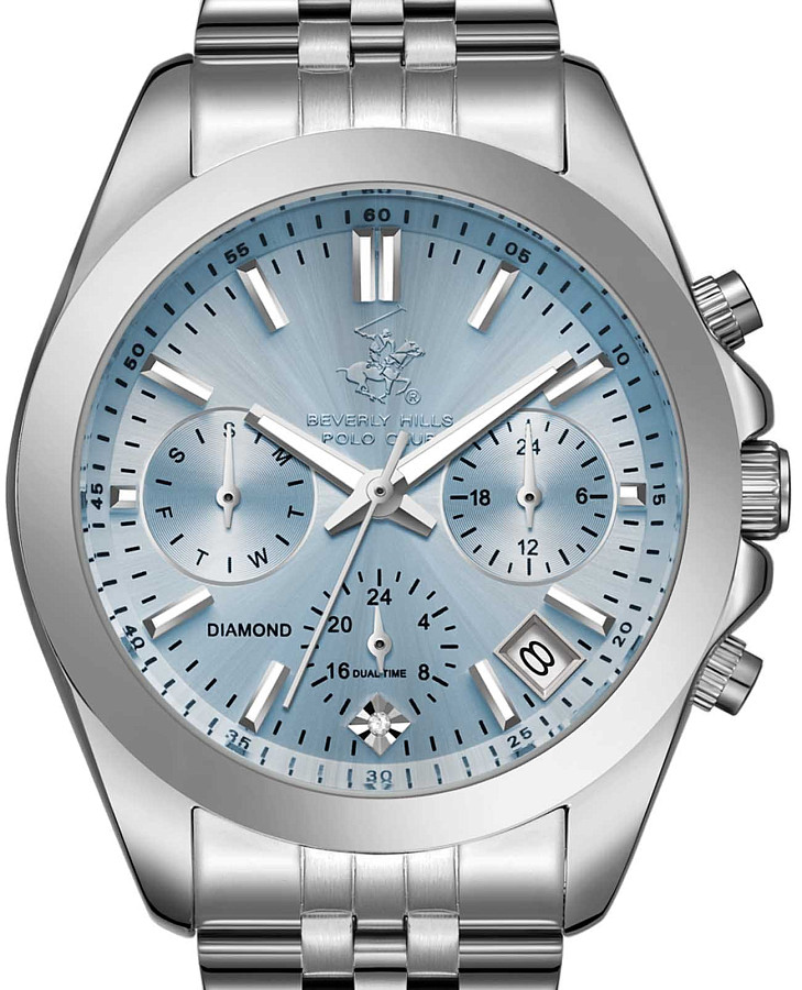 Часы Beverly Hills Polo Club BP3656C.300 — кварцевые, суперметалл металл