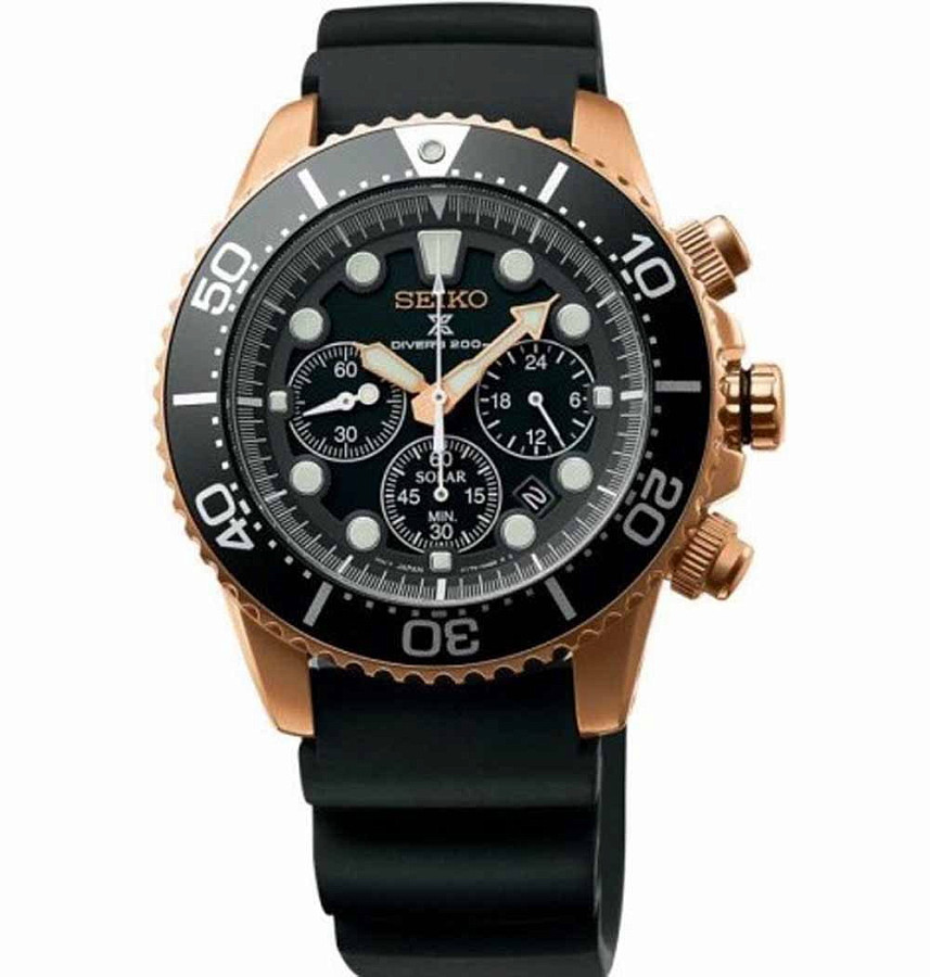 Часы Seiko Prospex SSC618P1 — мужские, черный