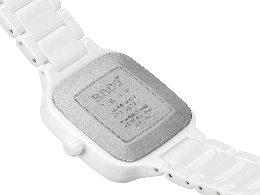 Часы Rado True Square R27072012 — белый, керамика