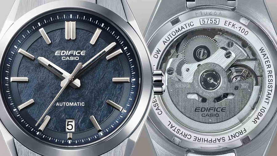 Часы Casio Edifice EFK-100D-2A — сталь металл, Япония