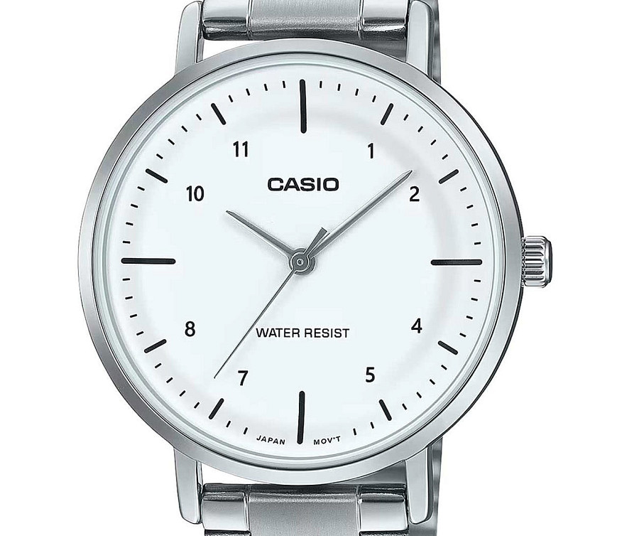 Часы Casio Collection Standard LTP-VT03D-7B — кварцевые, металл сталь