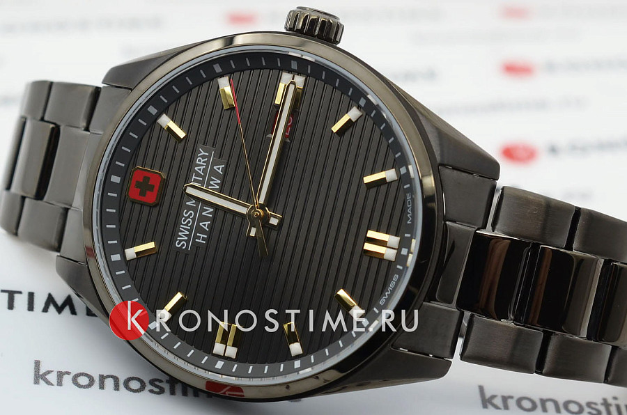 Часы Swiss Military Hanowa Afterburn SMWGH2200141 — кварцевые, металл сталь
