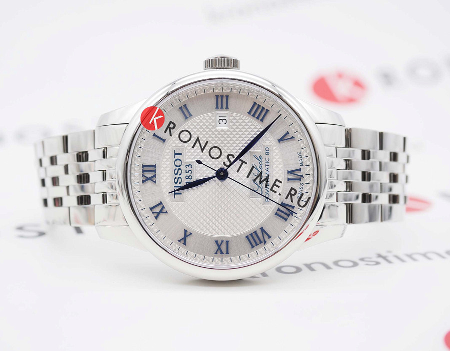Часы Tissot Le Locle Powermatic 20th Anniversary 80 T006.407.11.033.03 — Швейцария, механические