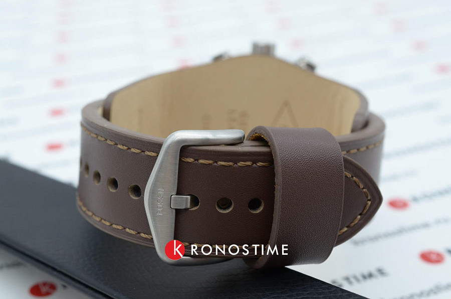 Часы Fossil Bannon CH2891 — сталь металл, кожаный