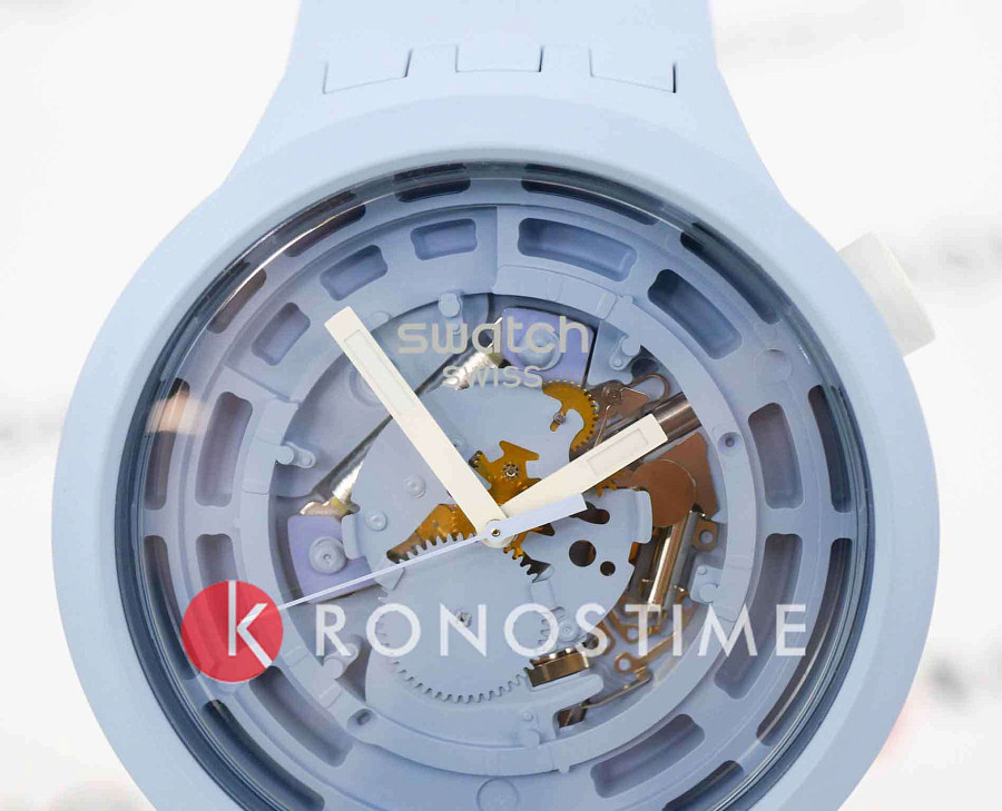 Часы Swatch Big Bold Bioceramic Lacquered SB03N100 — биокерамика, Швейцария