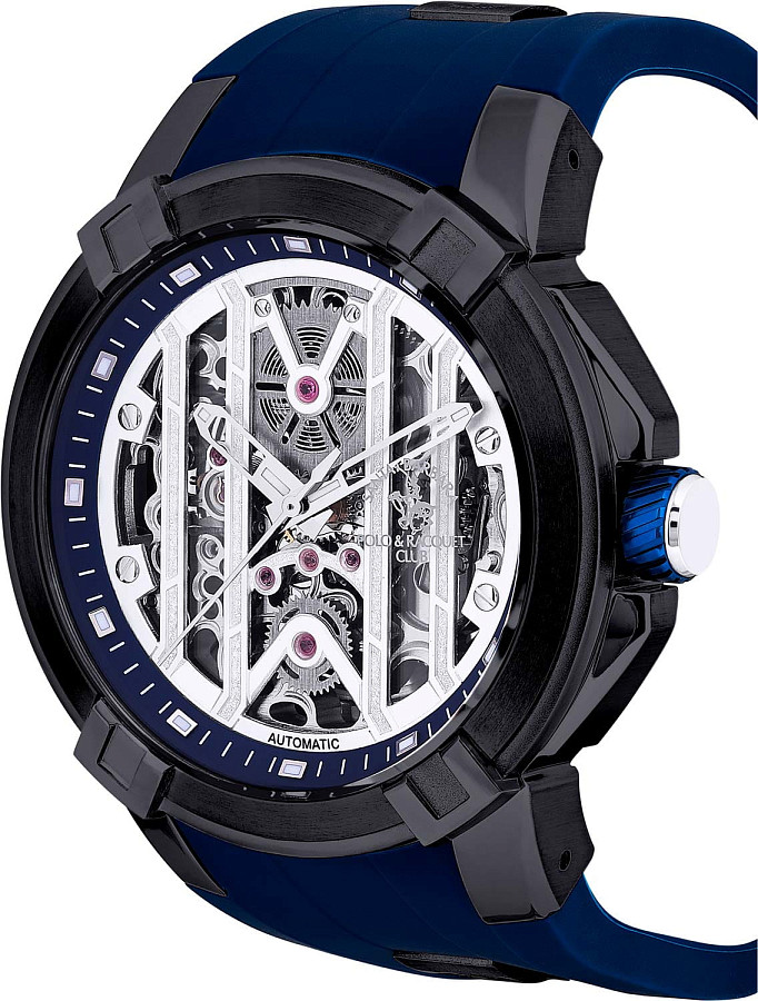 Часы Santa Barbara Polo & Racquet Club Luxury SB.1.10605-4 — механические, сталь металл