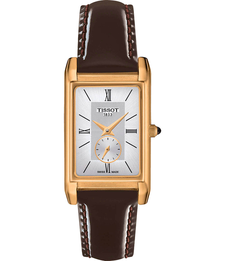Часы Tissot Prestigious Lady 18K Gold T923.335.16.038.00 — женские, серебристый