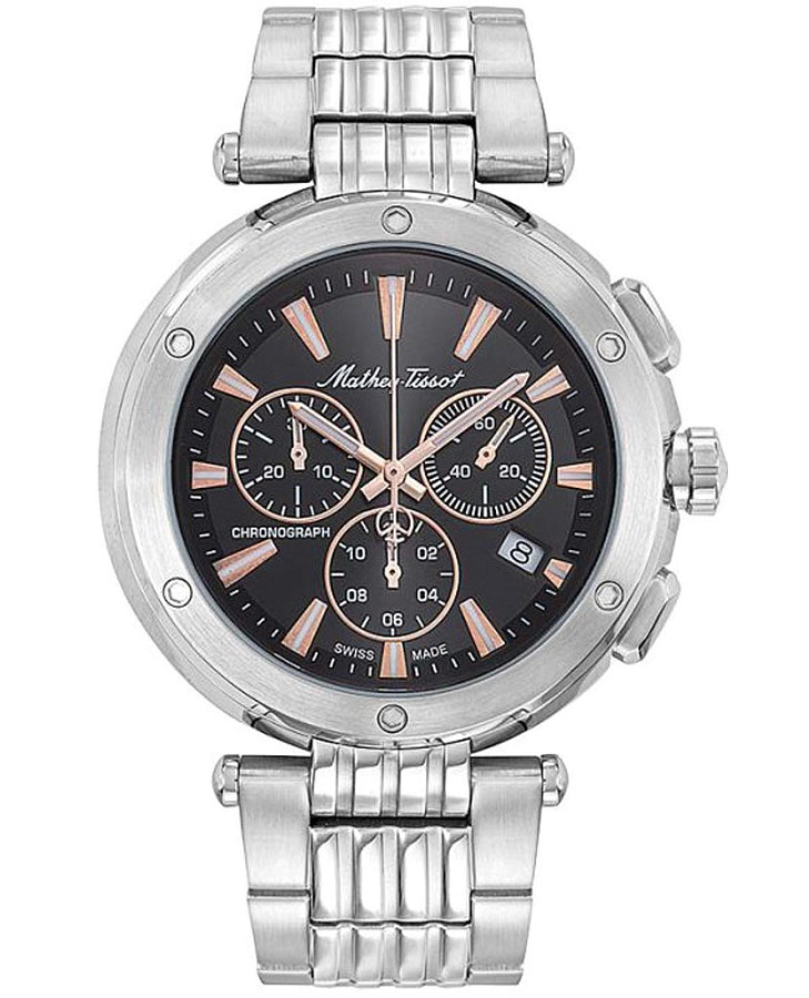 Часы Mathey-Tissot Neptune H912CHRRN — мужские, черный