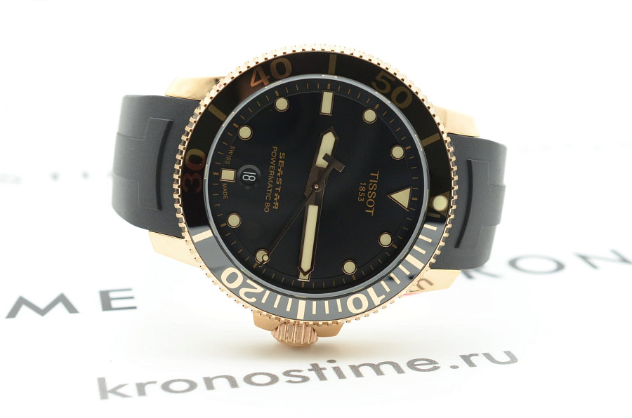 Часы Tissot Seastar 1000 Powermatic 80 T120.407.37.051.01 — артикул T1204073705101, мужские