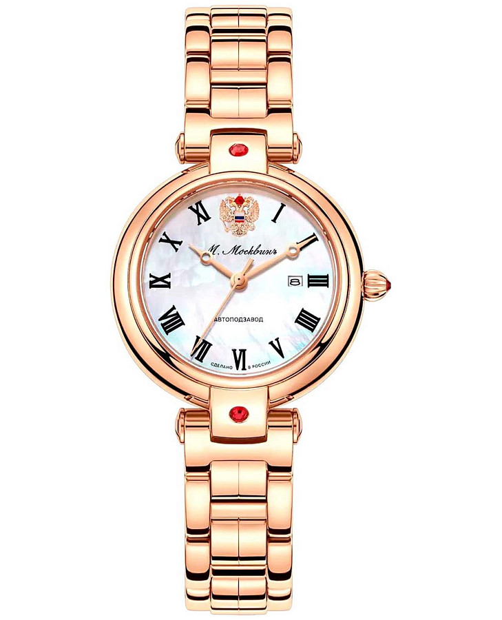 Часы Михаил Москвин Elegance 4159B-1 — женские, перламутровый