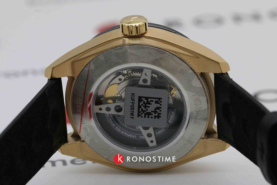 Часы Tissot PRS 516 Powermatic 80 T100.430.36.051.00 — мужские, черный
