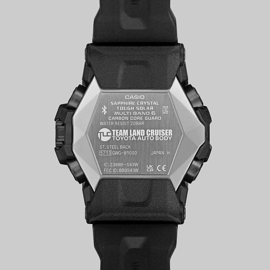 Часы Casio G-Shock GWG-B1000TLC-1A — кварцевые, металл пластик сталь