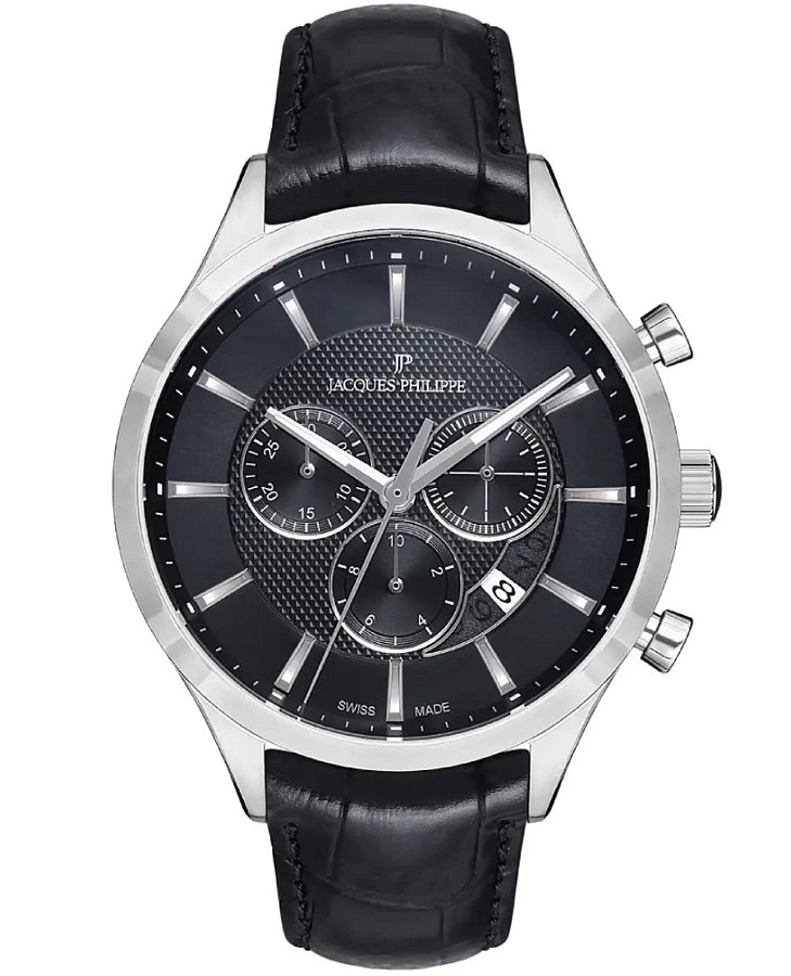 Часы Jacques Philippe Gallant JPQGC031111N — мужские, черный