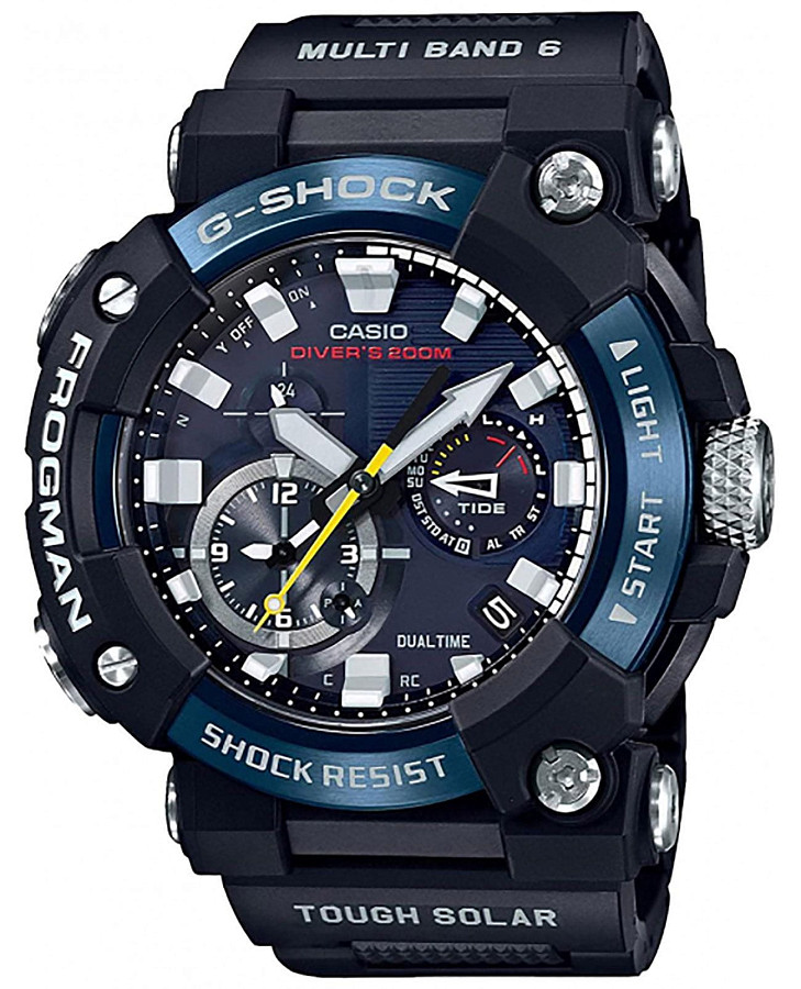 Часы Casio G-Shock Frogman GWF-A1000C-1A — мужские, синий