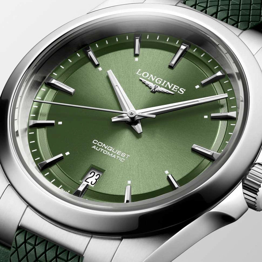 Часы Longines Conquest L3.720.4.02.9 — металл сталь, Швейцария