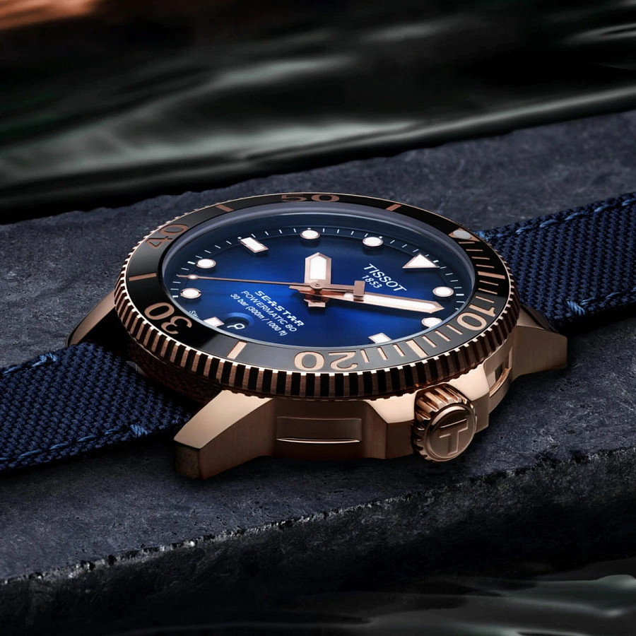 Часы Tissot Seastar 1000 Powermatic 80 T120.407.37.041.00 — Швейцария, механические