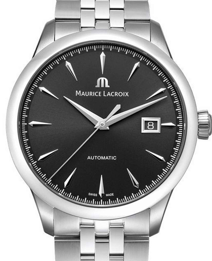 Часы Maurice Lacroix 1975 756008-SS002-330-1 — механические, металл сталь
