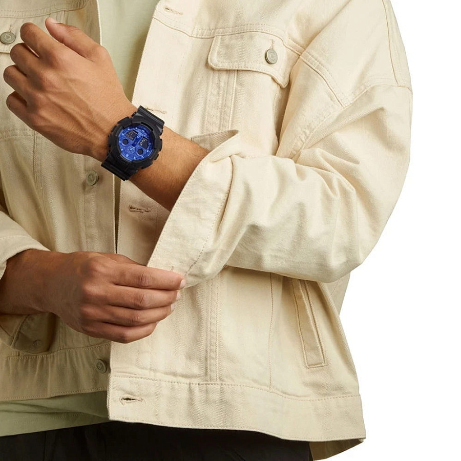 Часы Casio G-Shock GA-100BP-1A — артикул GA-100BP-1A