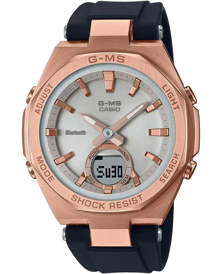 Часы Casio Baby-G MSG-B100G-1AER — женские, серый