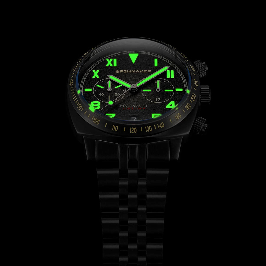 Часы Spinnaker Hull California Chronograph SP-5092-44 — сталь металл, Англия