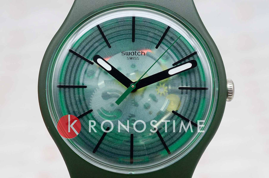 Часы Swatch Revealed In The Forest SO29G111 — пластик, Швейцария