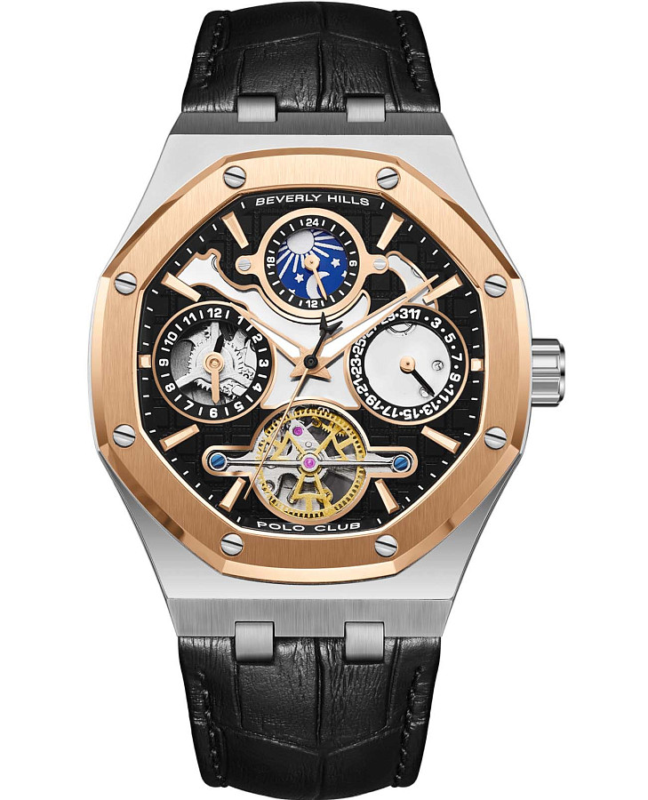 Часы Beverly Hills Polo Club BP3787X.561 — мужские, черный