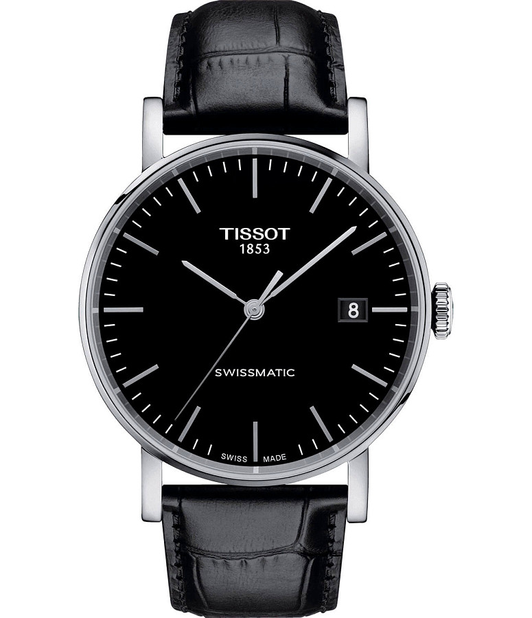 Часы Tissot Everytime Swissmatic T109.407.16.051.00 — мужские, черный