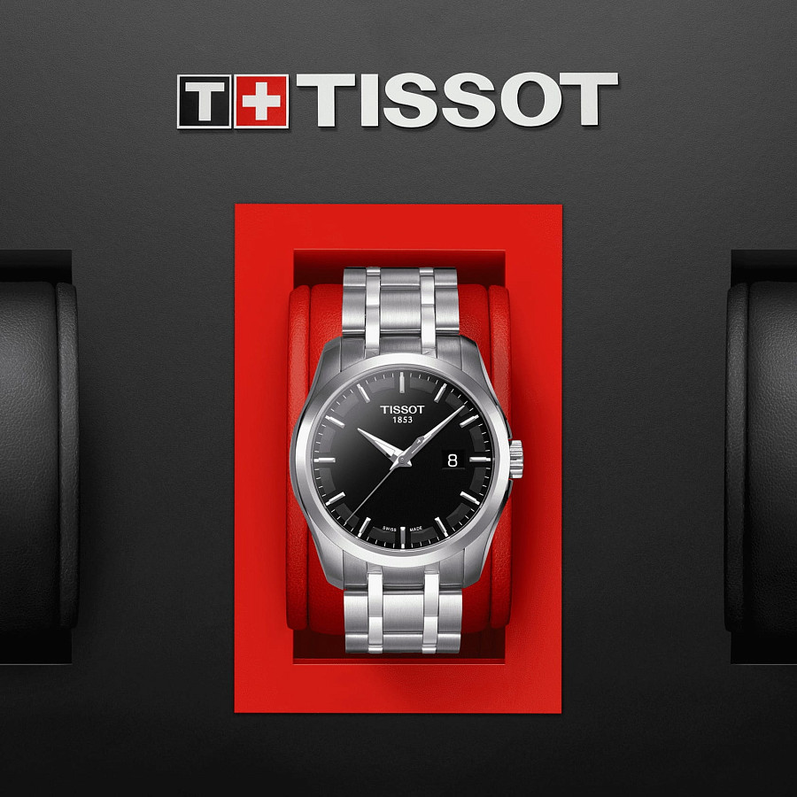 Часы Tissot Couturier T035.410.11.051.00 — нержавеющая сталь, мужские