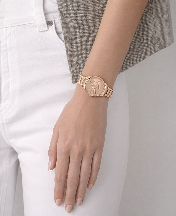 Часы Lacoste Ladycroc 2001172 — нержавеющая сталь с ip-покрытием, женские