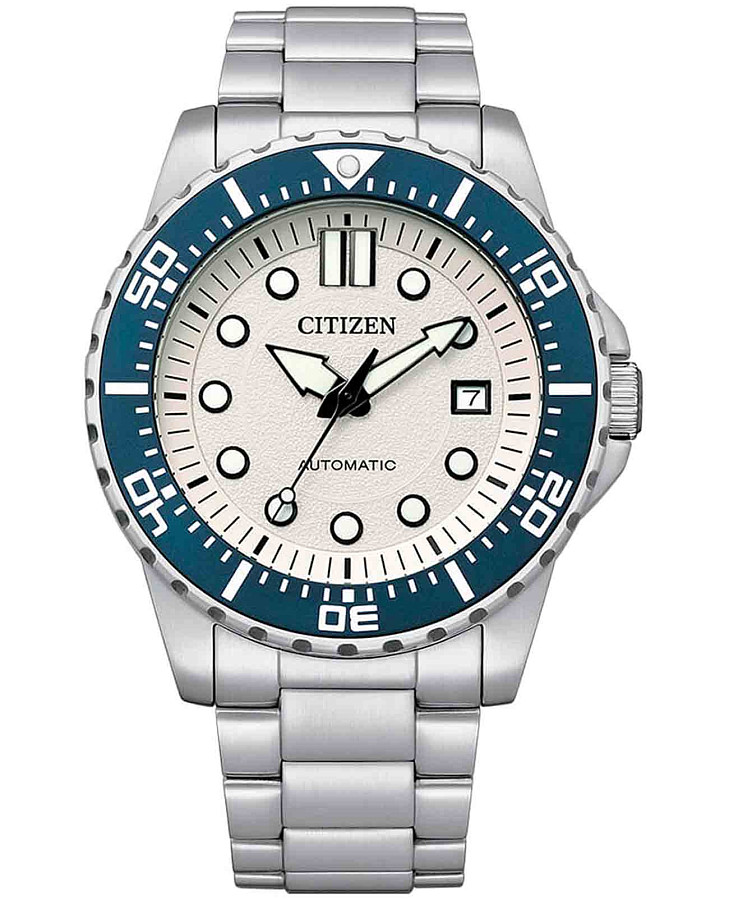 Часы Citizen Automatic NJ0171-81A — мужские, белый