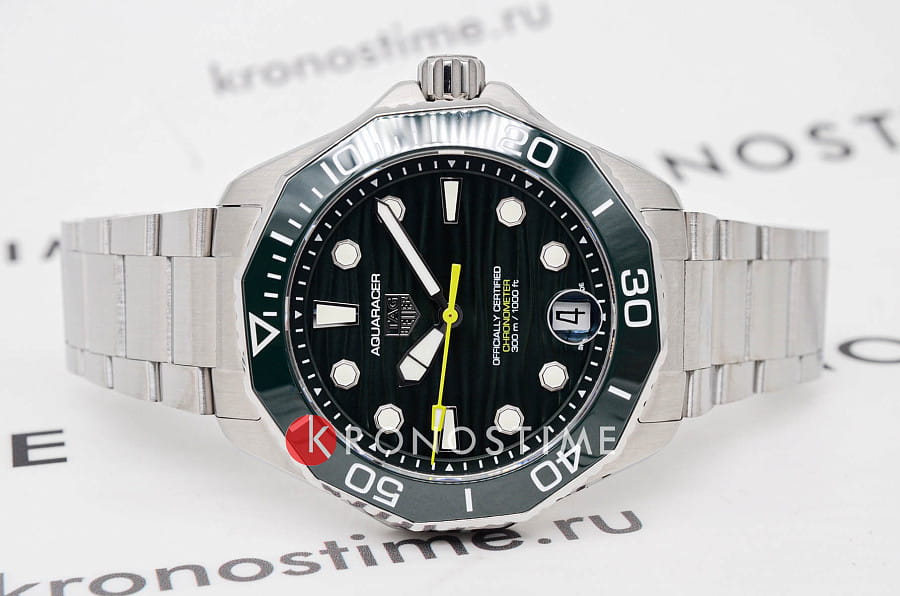Часы TAG Heuer Aquaracer Professional 300 Date WBP5116.BA0013 — механические, сталь