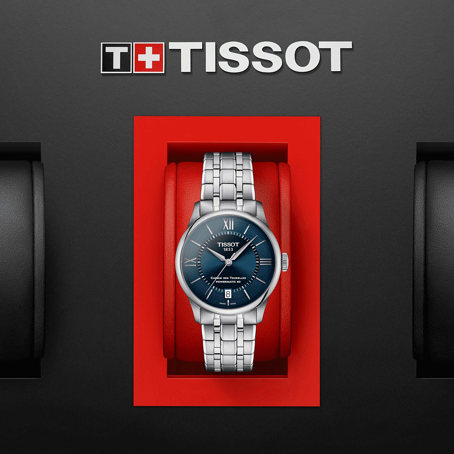 Часы Tissot Chemin des Tourelles Powermatic 80 T139.207.11.048.00 — Швейцария, механические
