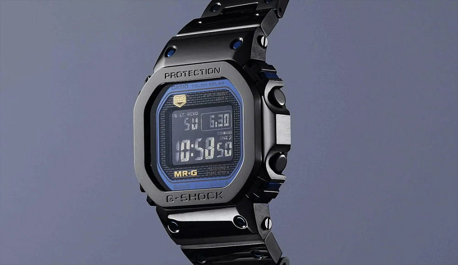 Часы Casio G-Shock MRG-B5000BA-1DR (MRG-B5000BA-1) — титан, титановый