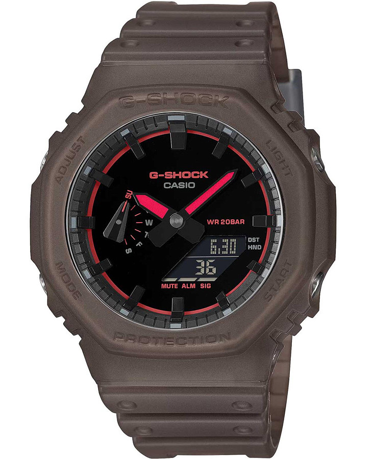 Часы Casio G-Shock GA-2100K-5A — мужские, черный