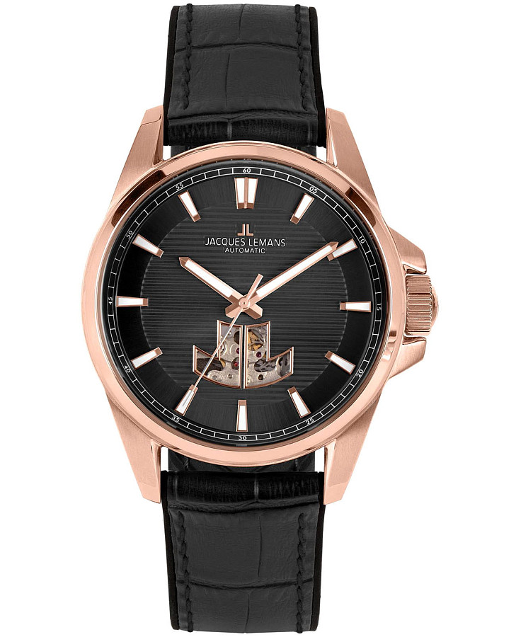 Часы Jacques Lemans Sport 1-2209E — мужские, черный
