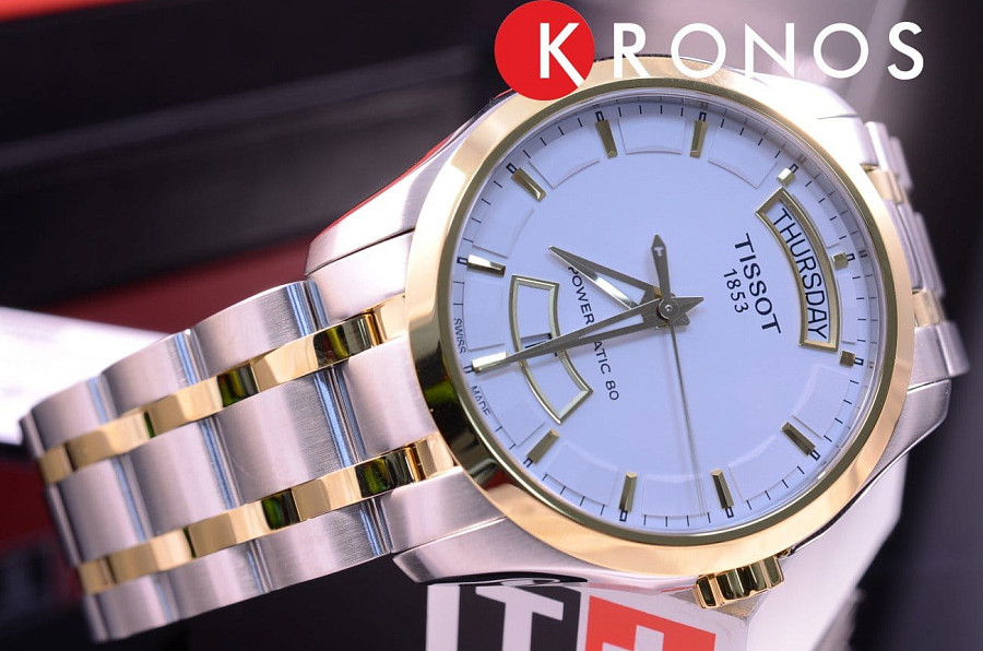 Часы Tissot Couturier Powermatic 80 T035.407.22.011.01 — артикул T0354072201101