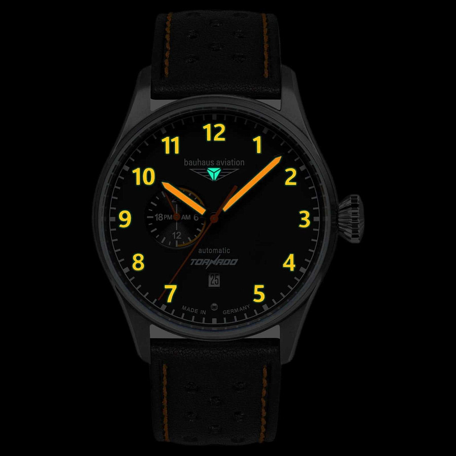 Часы Bauhaus Aviation 27645 — сталь металл, Германия
