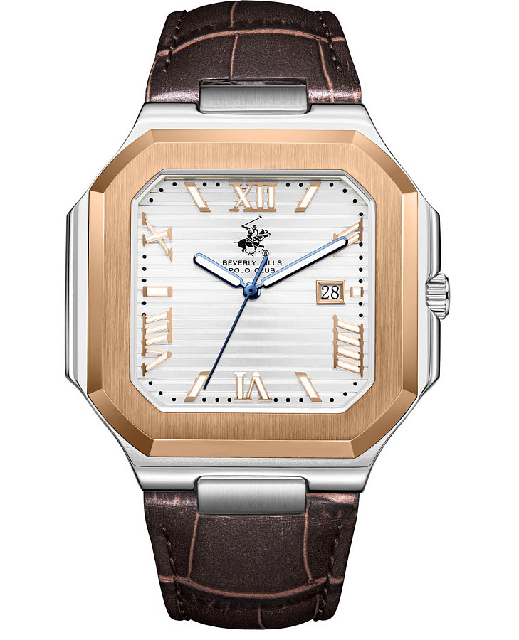 Часы Beverly Hills Polo Club BP3846X.532 — мужские, серебристый