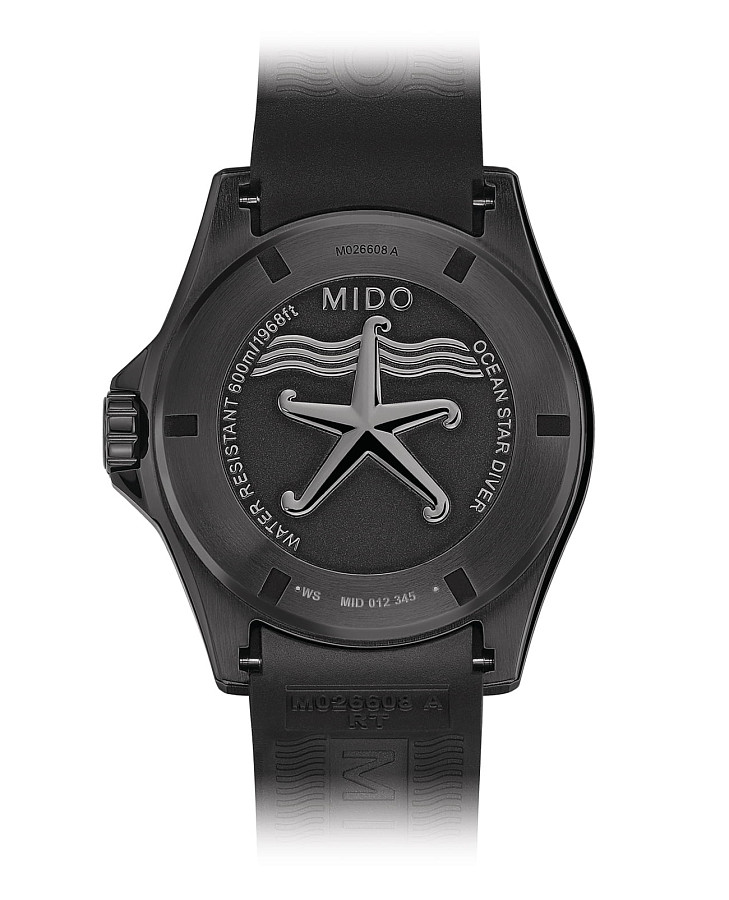 Часы Mido Ocean Star Diver 600 M026.608.37.051.00 — механические, металл сталь