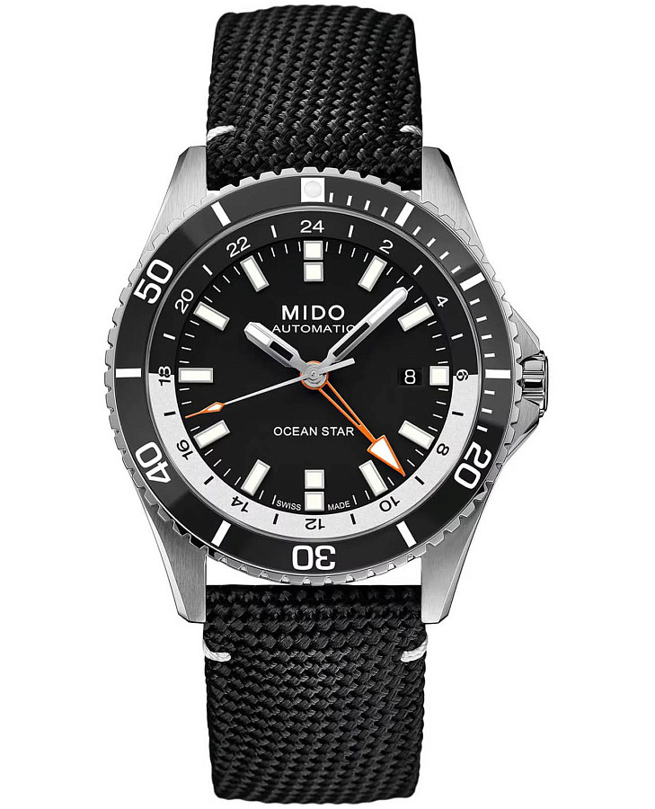 Часы Mido Ocean Star GMT M026.629.17.051.01 — мужские, черный